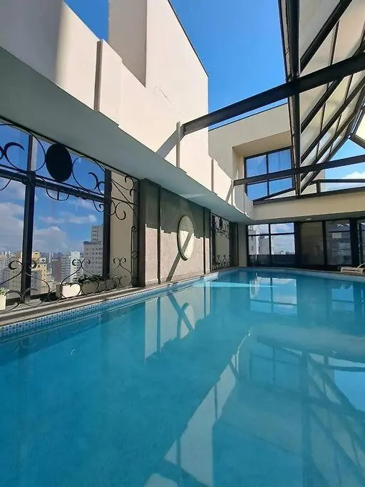 Flat 1712 - Apart Hotel 1712 •Le Premier Suites Jd. Paulista Sao Paulo Apartment