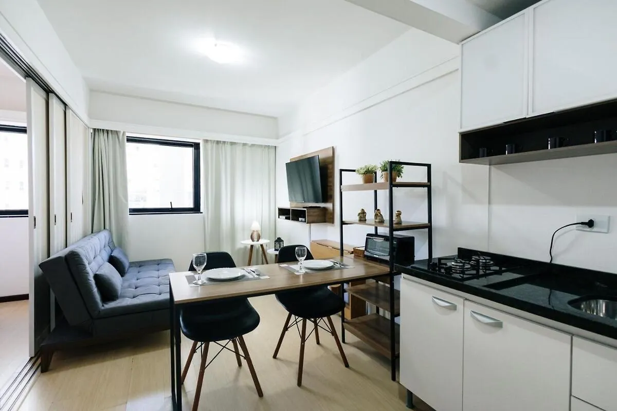 Flat 1712 - Apart Hotel 1712 •Le Premier Suites Jd. Paulista Sao Paulo Apartment